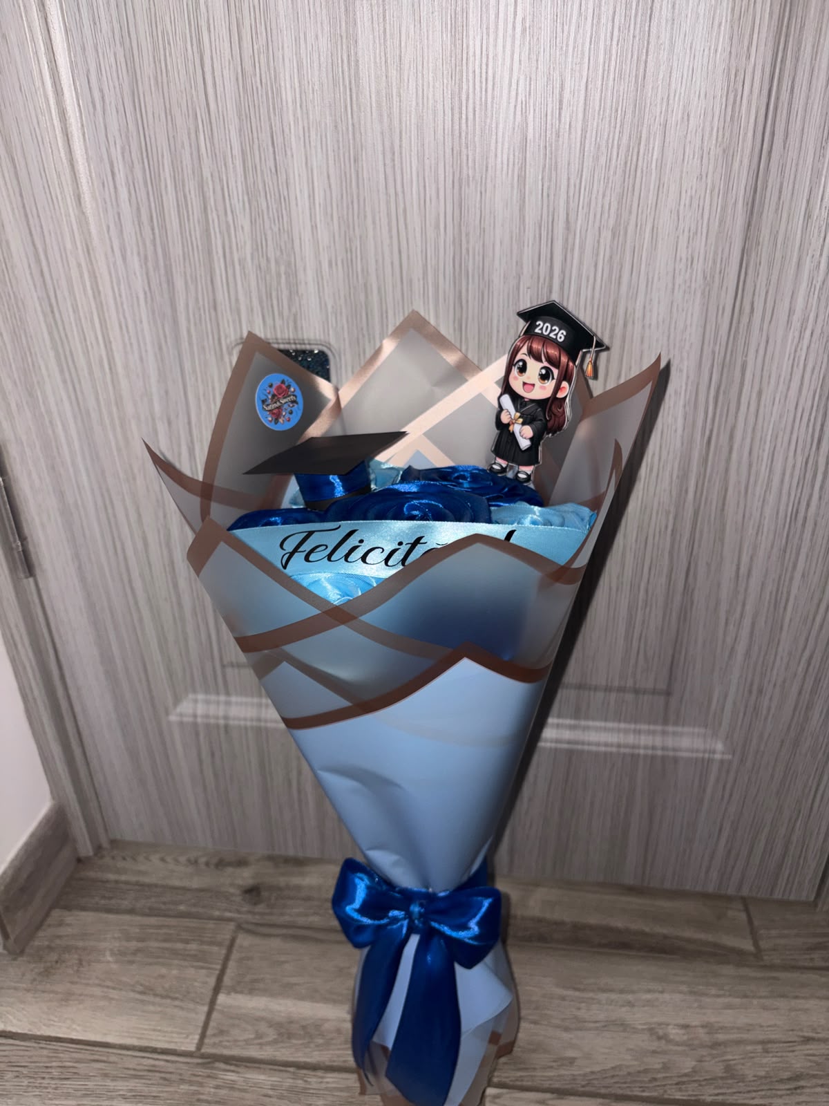 Buchet Absolvire Mini 7 Blue Fusion