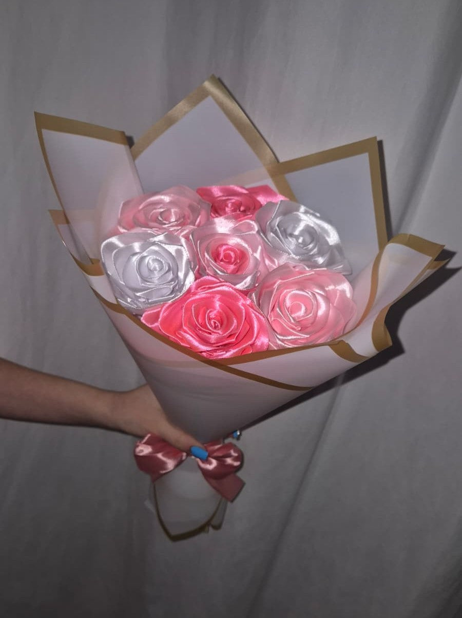Buchet Mini 7 Diamond Pink