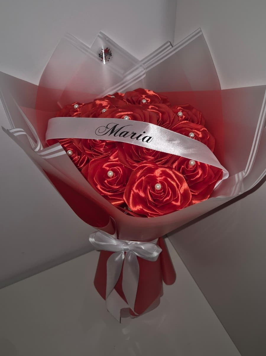 Buchet Pearly Red