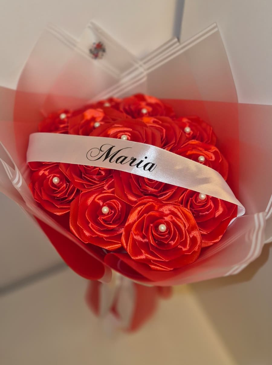 Buchet Pearly Red