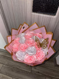 Buchet 17 Diamond Pink