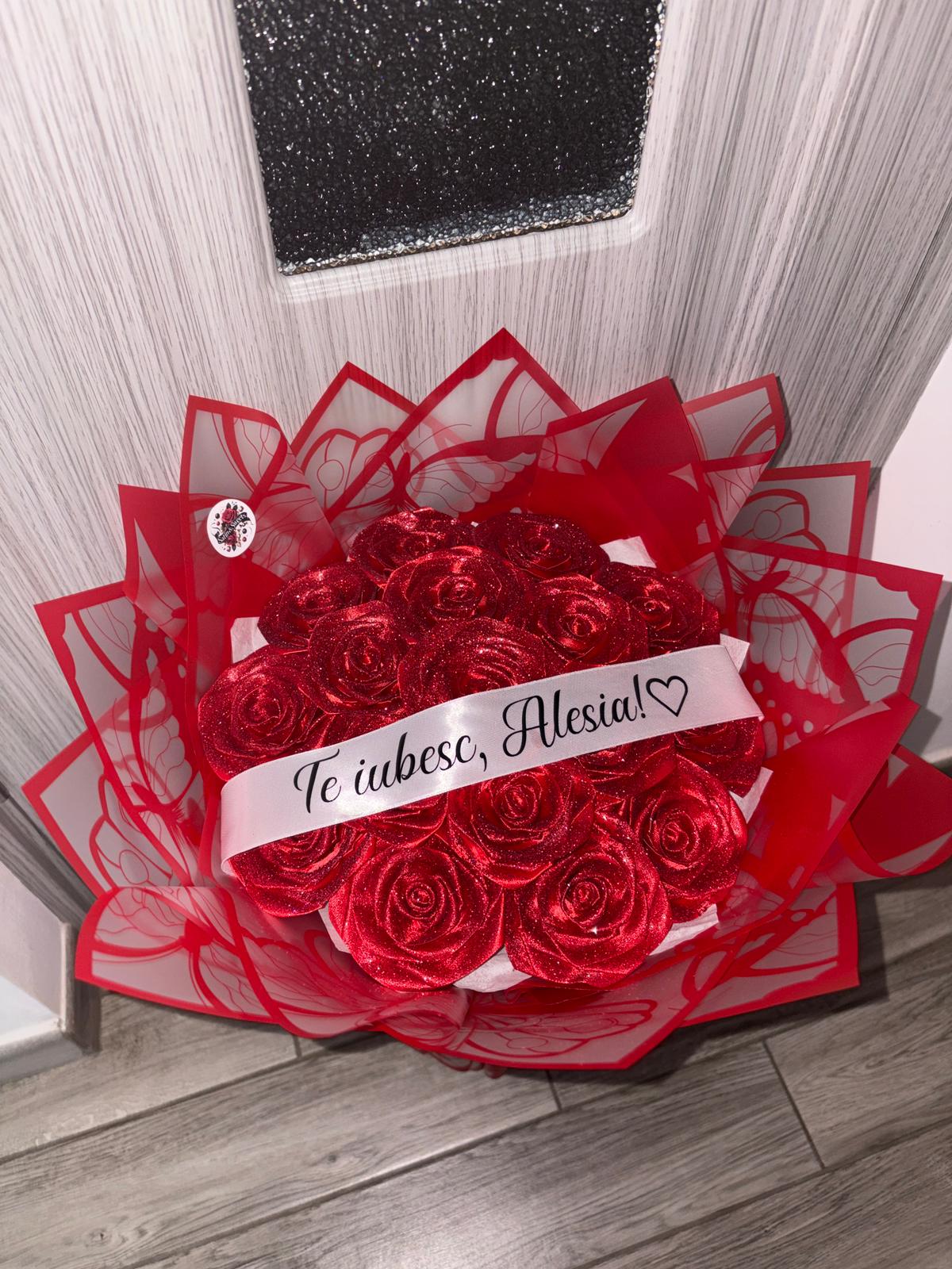 Buchet Glamour Red