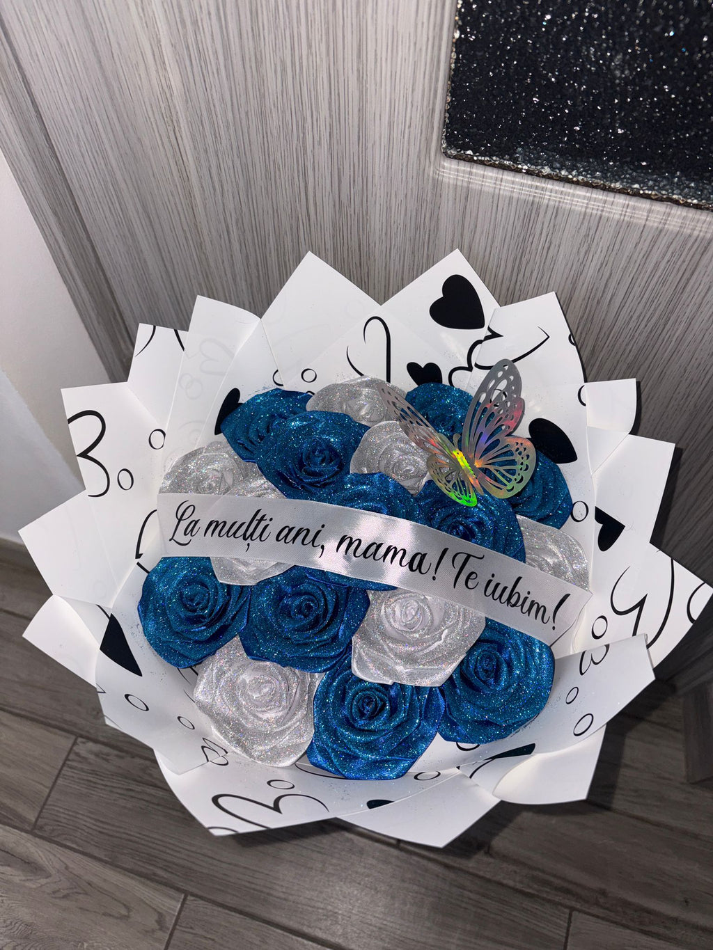 Buchet Diamond Royal Blue
