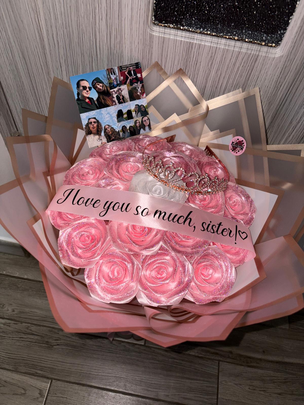 Buchet 19 Pink Sparkle