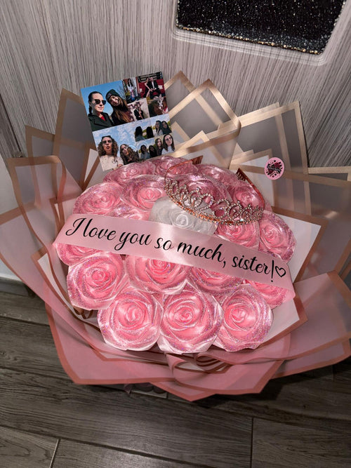 Buchet 19 Pink Sparkle