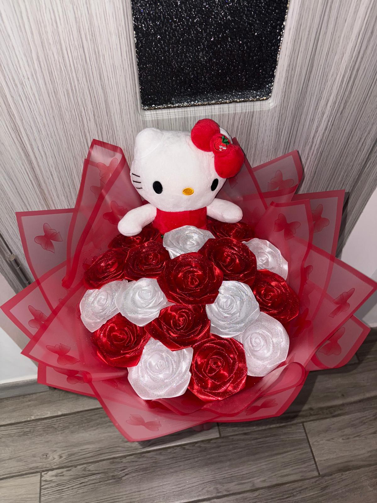 Buchet Hello Kitty Diamond Red
