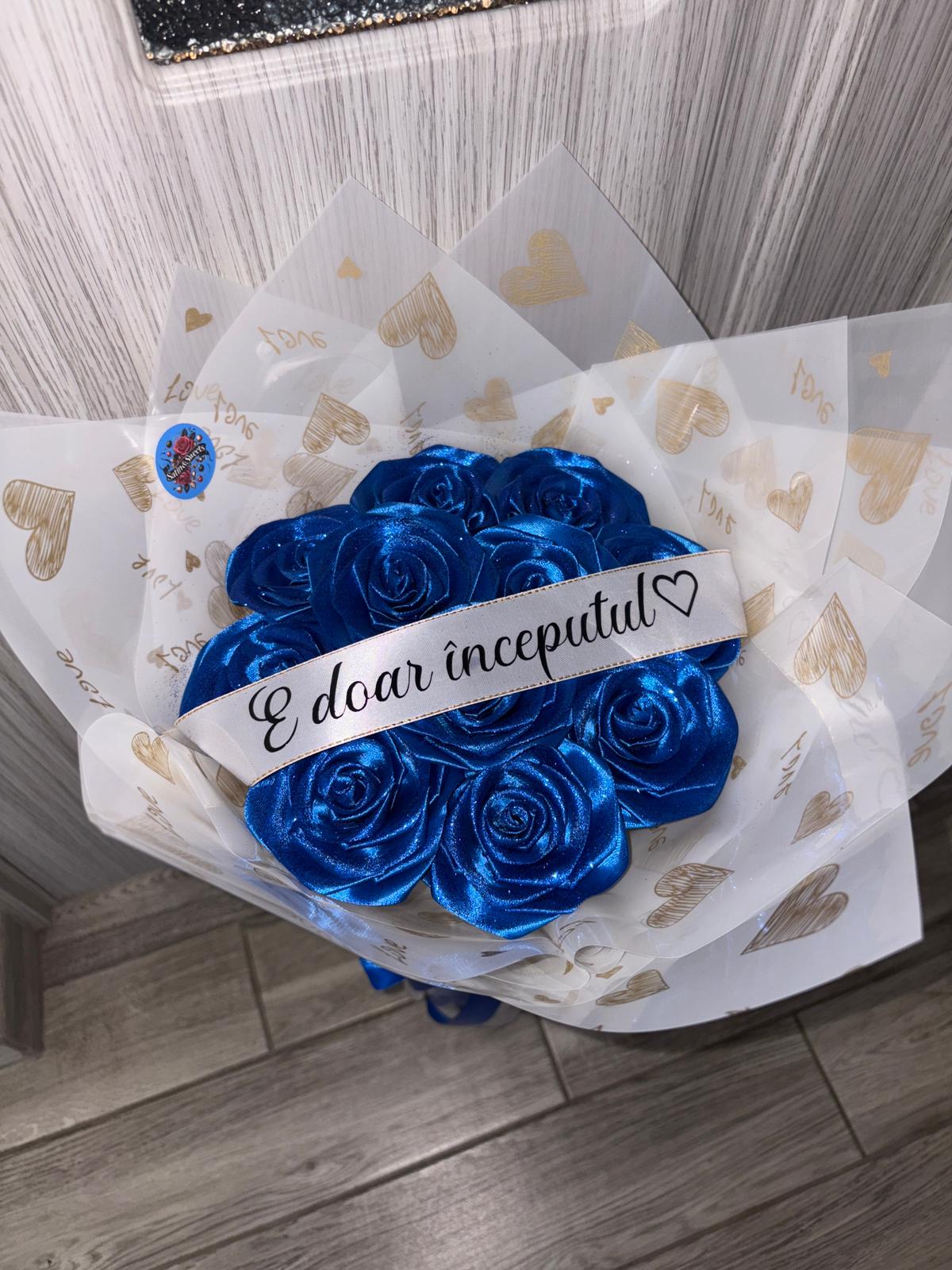 Buchet Mini 11 Glamour Royal Blue