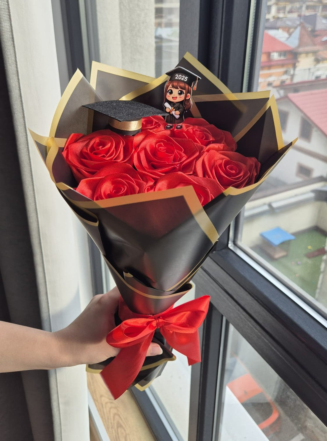 Buchet Absolvire Mini 7 Red