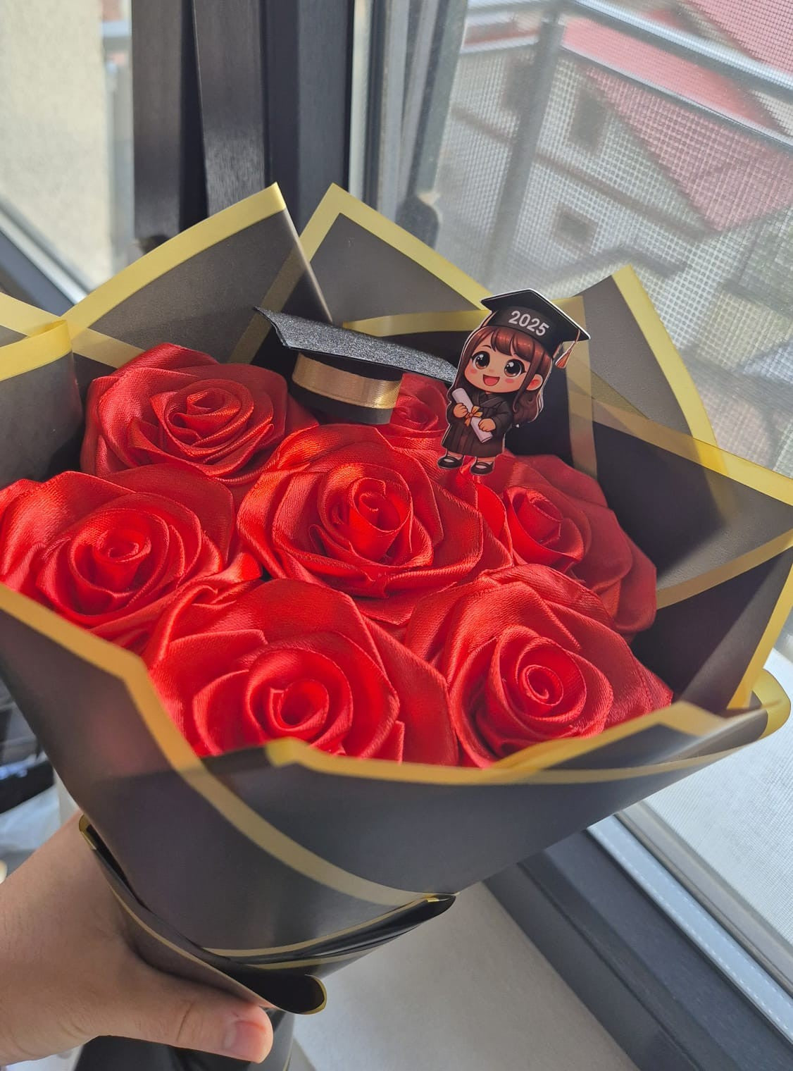 Buchet Absolvire Mini 7 Red