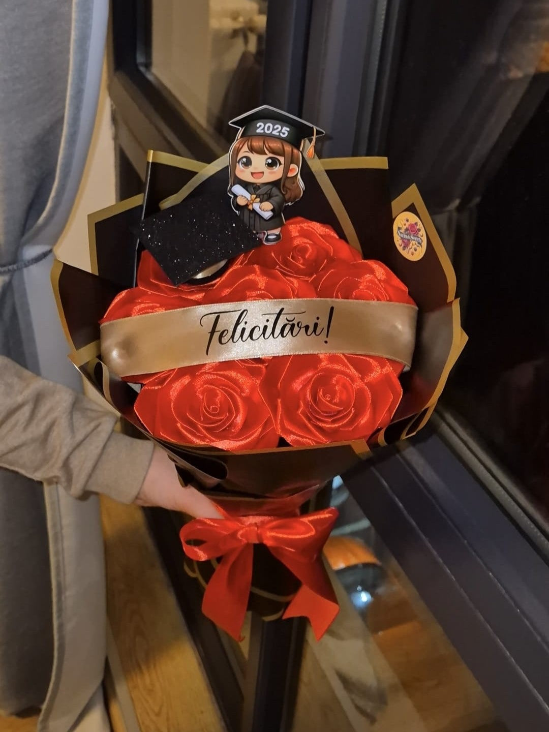 Buchet Absolvire Mini 7 Red
