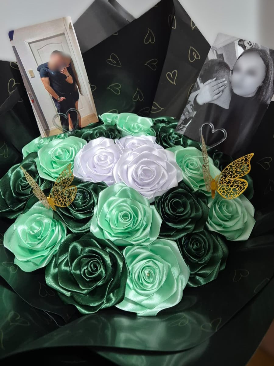 Buchet Diamond Green