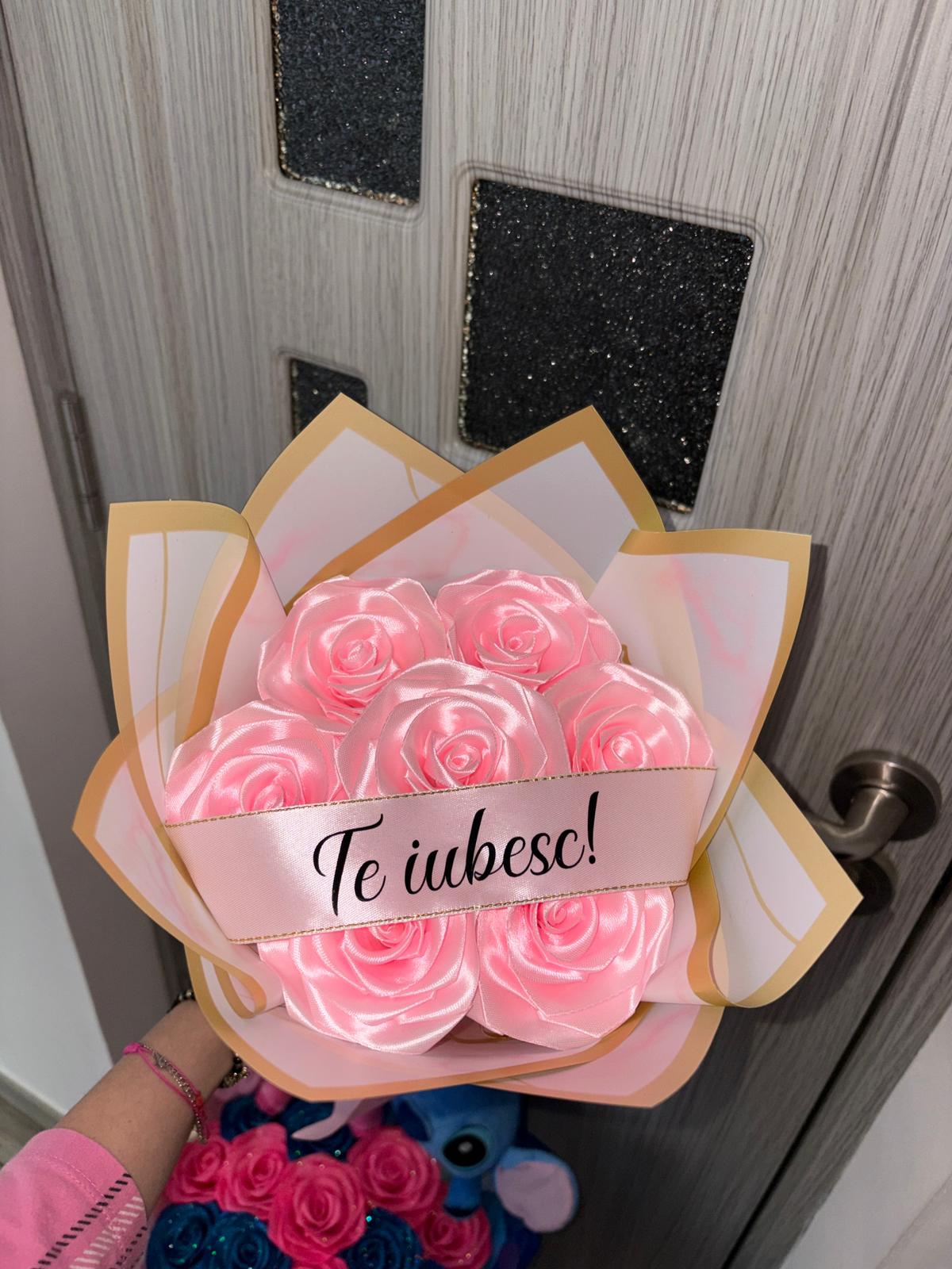 Buchet Mini 7 Baby Pink