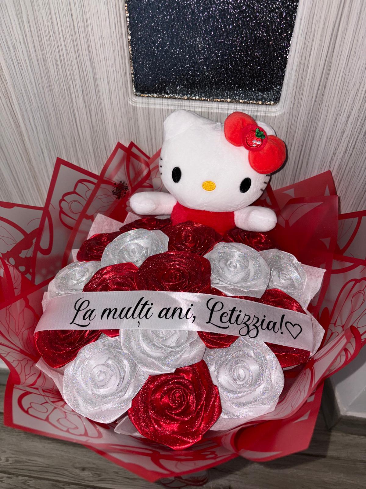Buchet Hello Kitty Diamond Red
