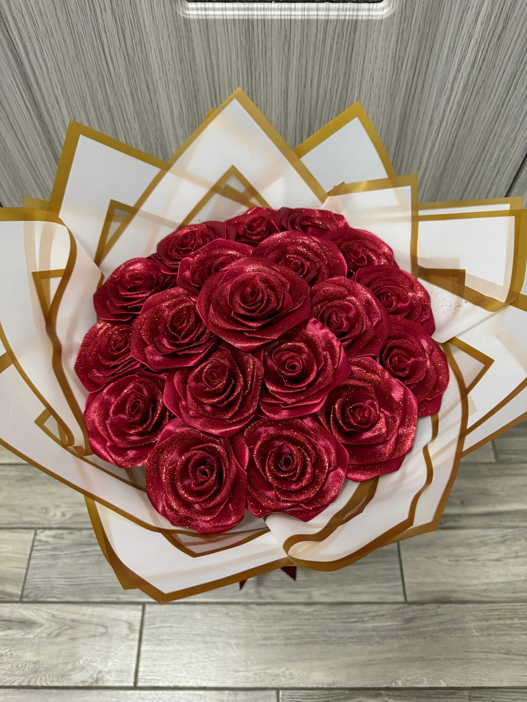 Buchet 19 Glamour Burgundy