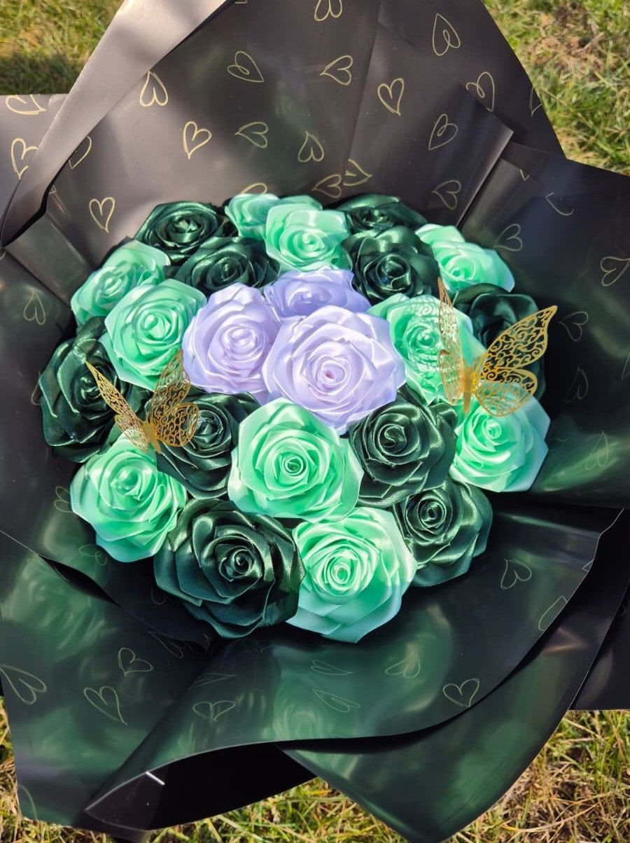 Buchet Diamond Green