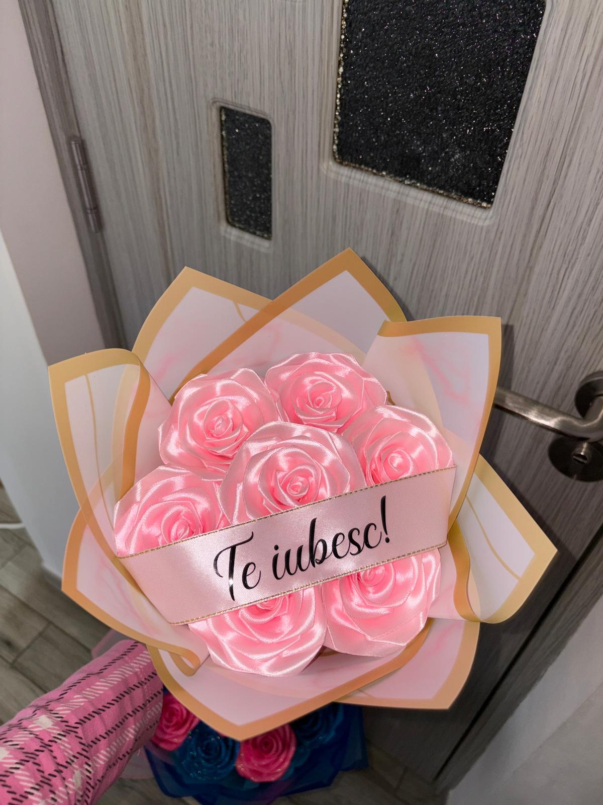 Buchet Mini 7 Baby Pink