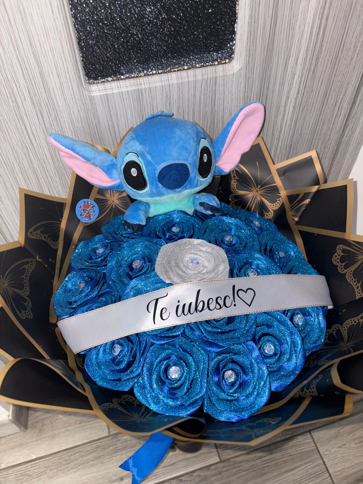 Buchet Stitch Blue Sparkle