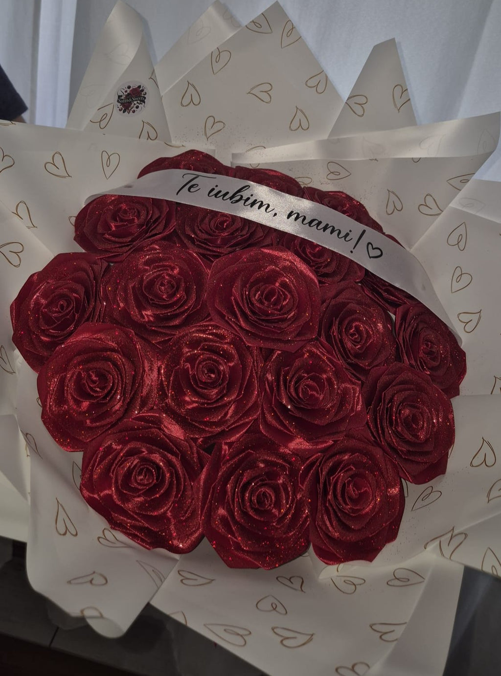Buchet 19 Glamour Burgundy