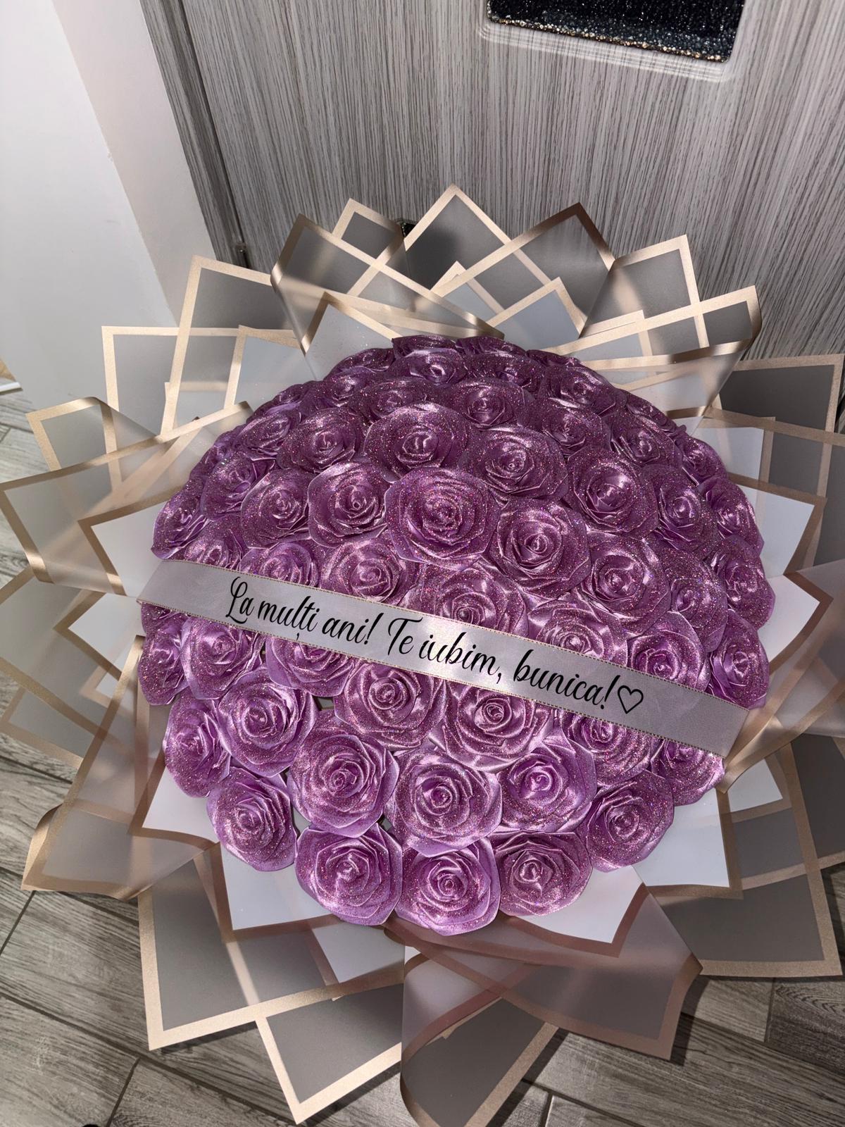 Buchet Glamour Lila Uriaș