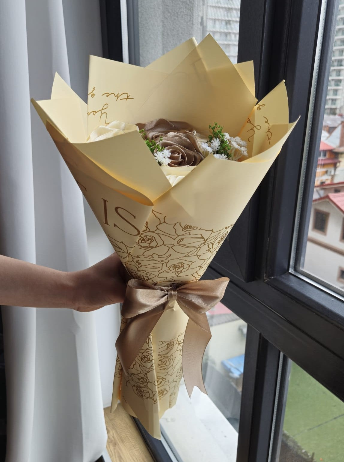 Buchet Mini 7 Champagne