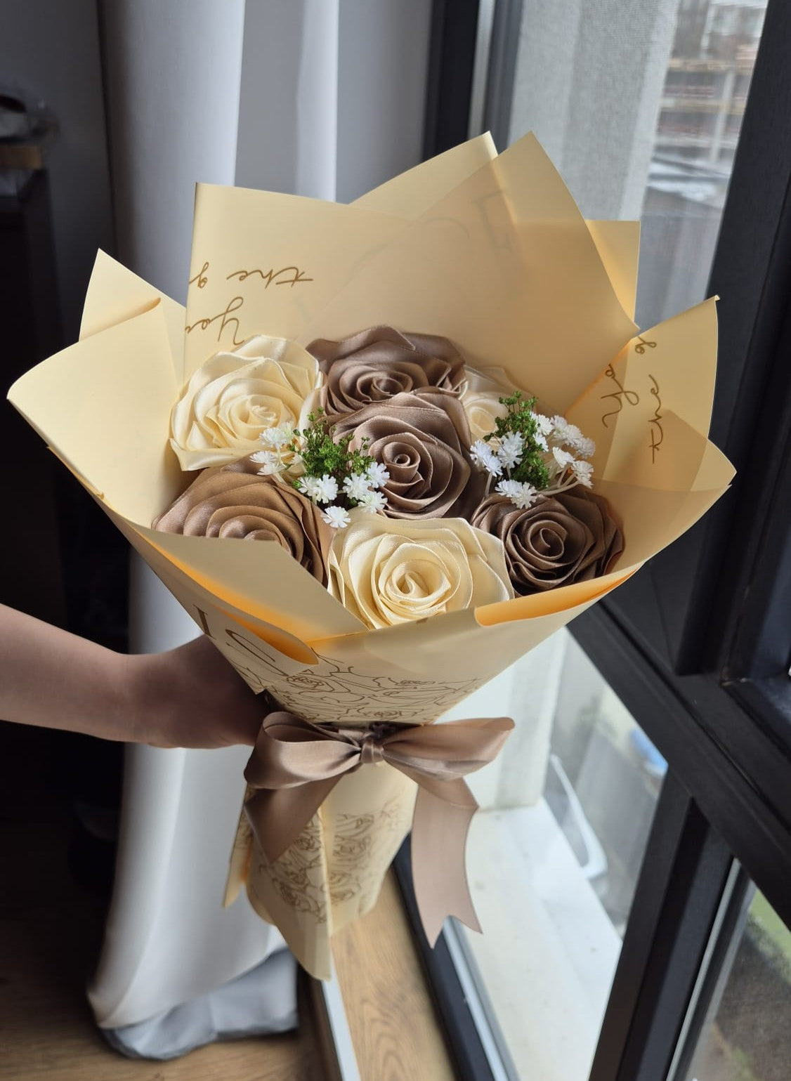 Buchet Mini 7 Champagne