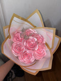 Buchet Mini 7 Baby Pink