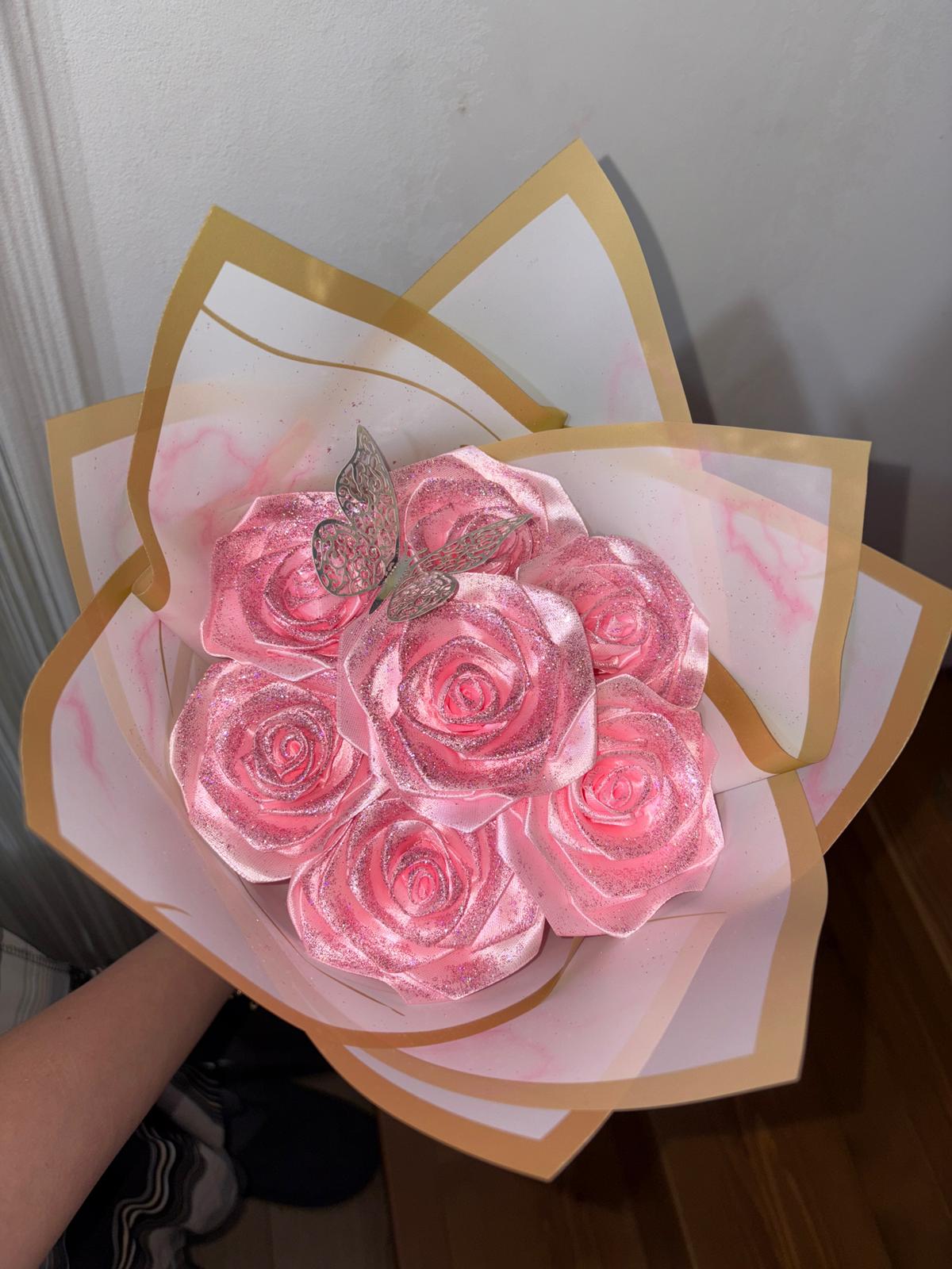 Buchet Mini 7 Baby Pink