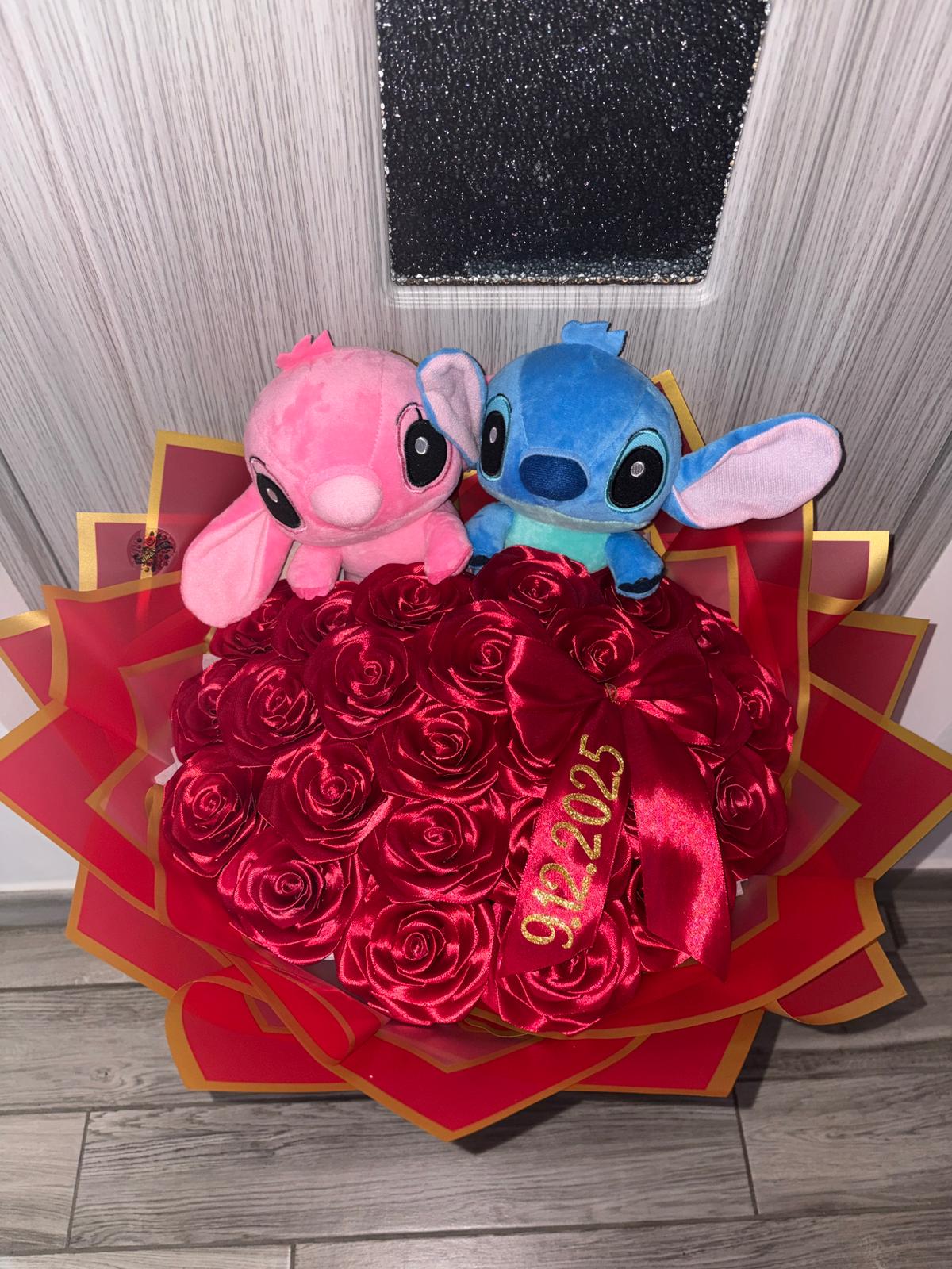 Buchet Stitch & Angel Burgundy