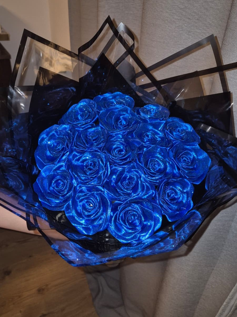 Buchet Glamour Royal Blue
