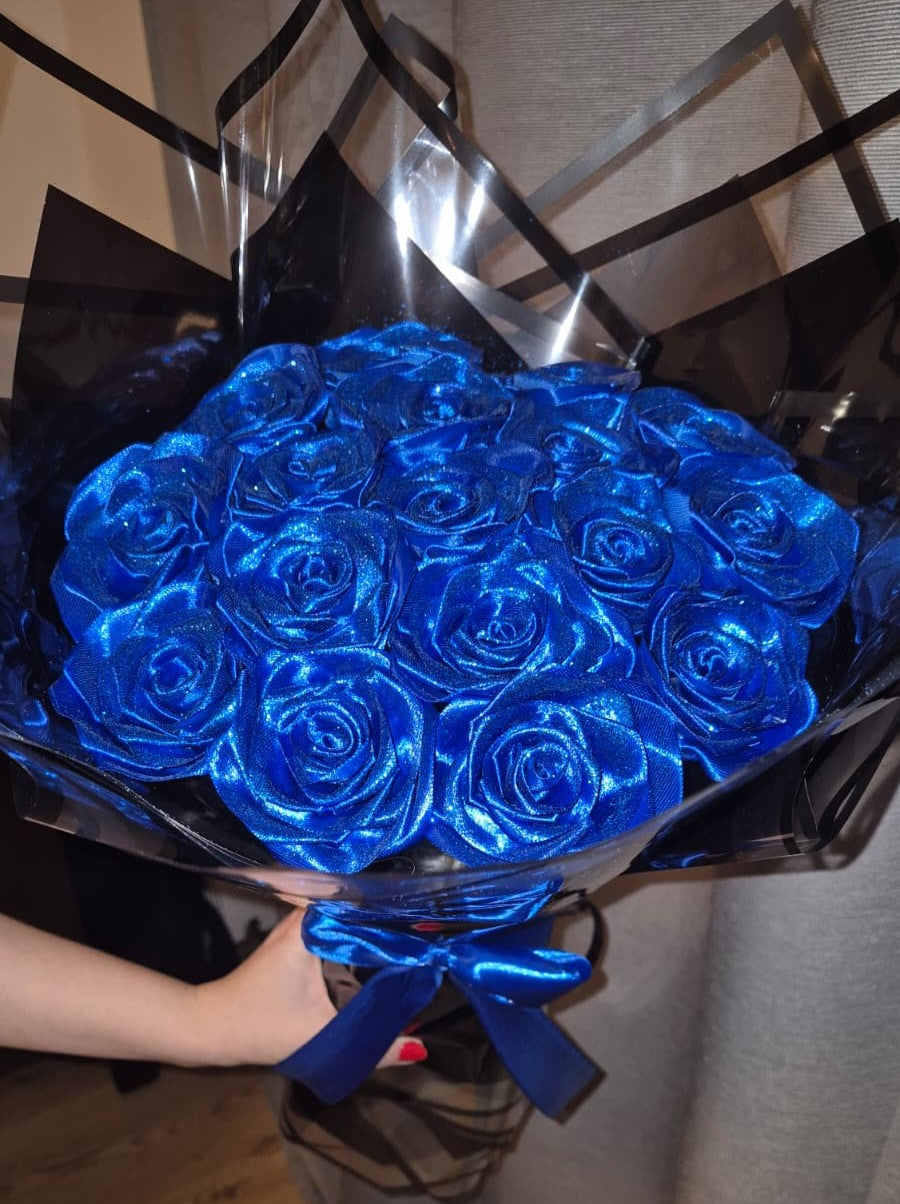 Buchet Glamour Royal Blue