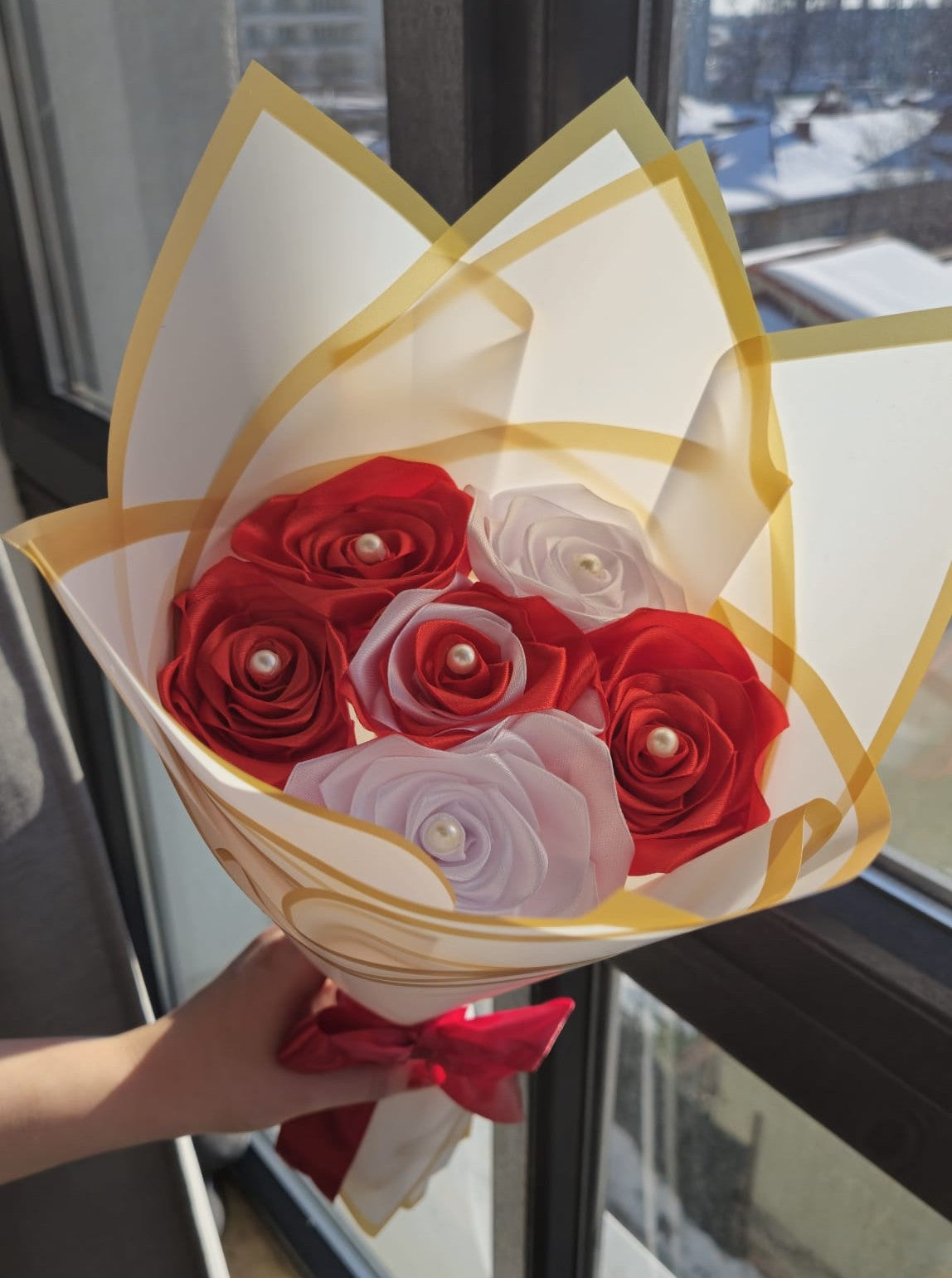 Buchet Mini 6 Diamond Red