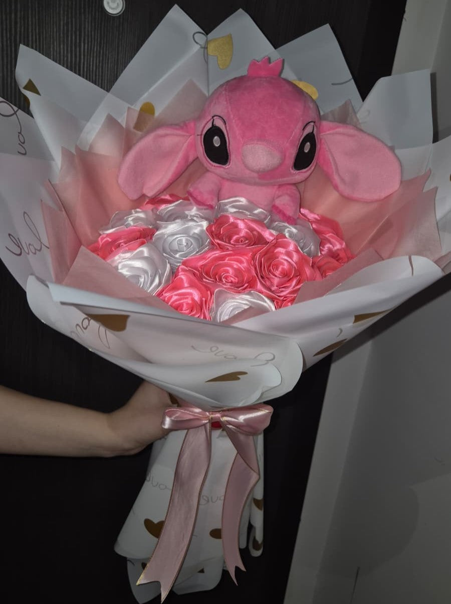 Buchet Angel Diamond Pink
