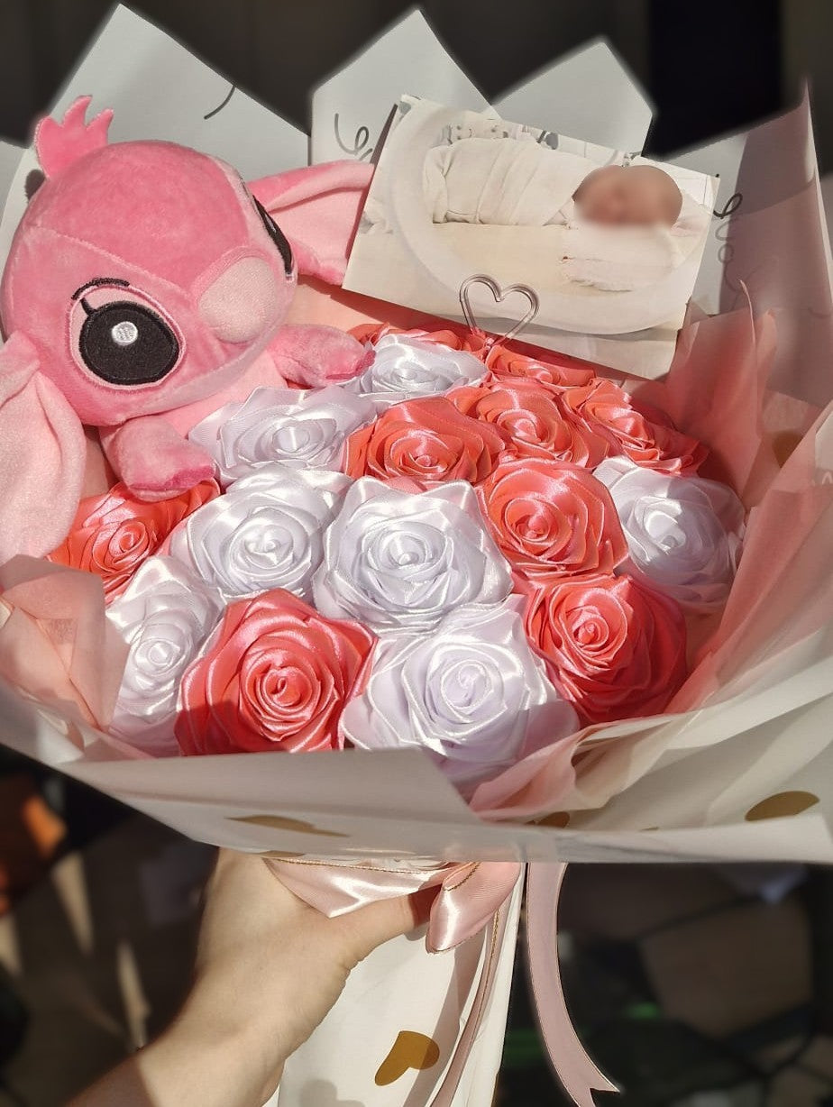 Buchet Angel Diamond Pink
