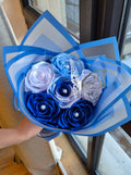 Buchet Mini 6 Diamond Blue