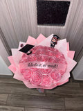 Buchet Absolvire 21 Baby Pink