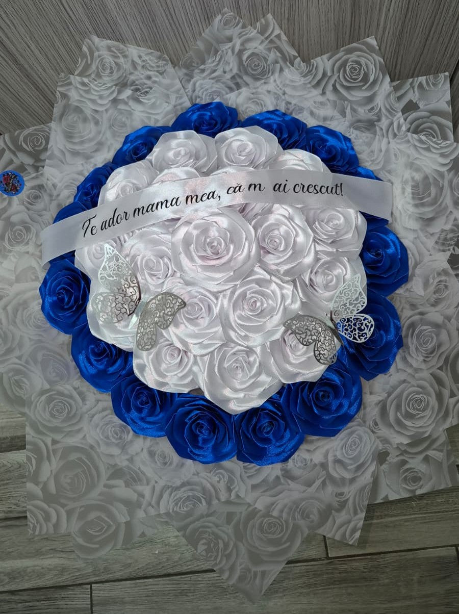 Buchet Alb Regal