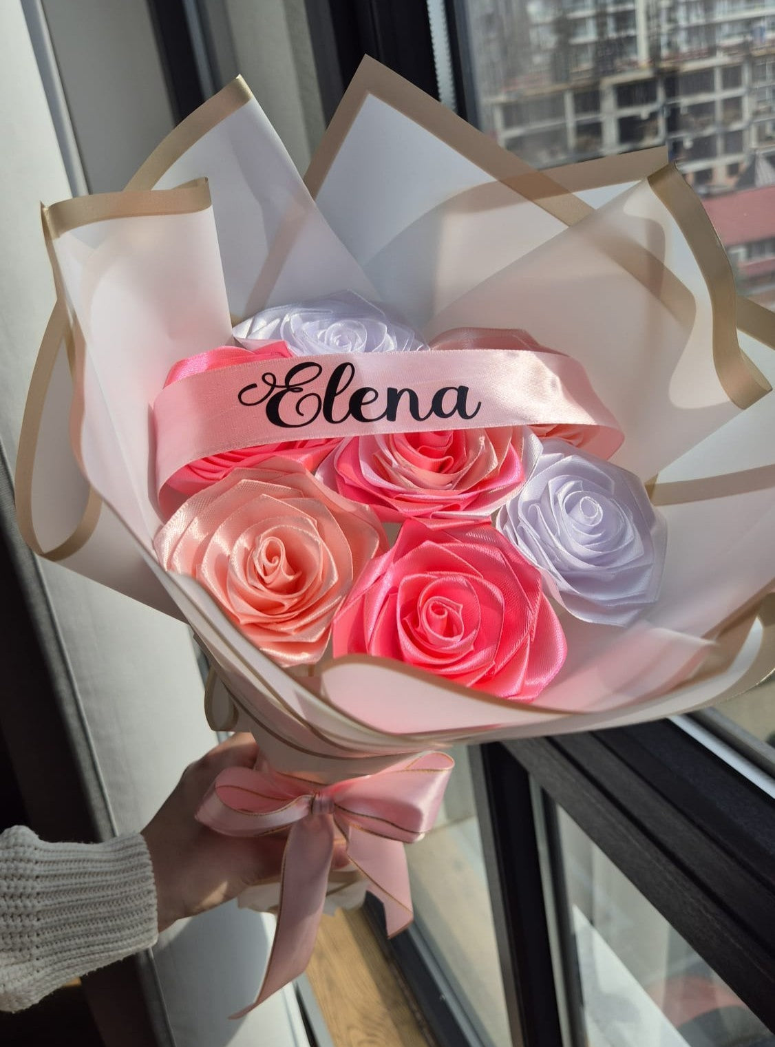 Buchet Mini 7 Diamond Pink