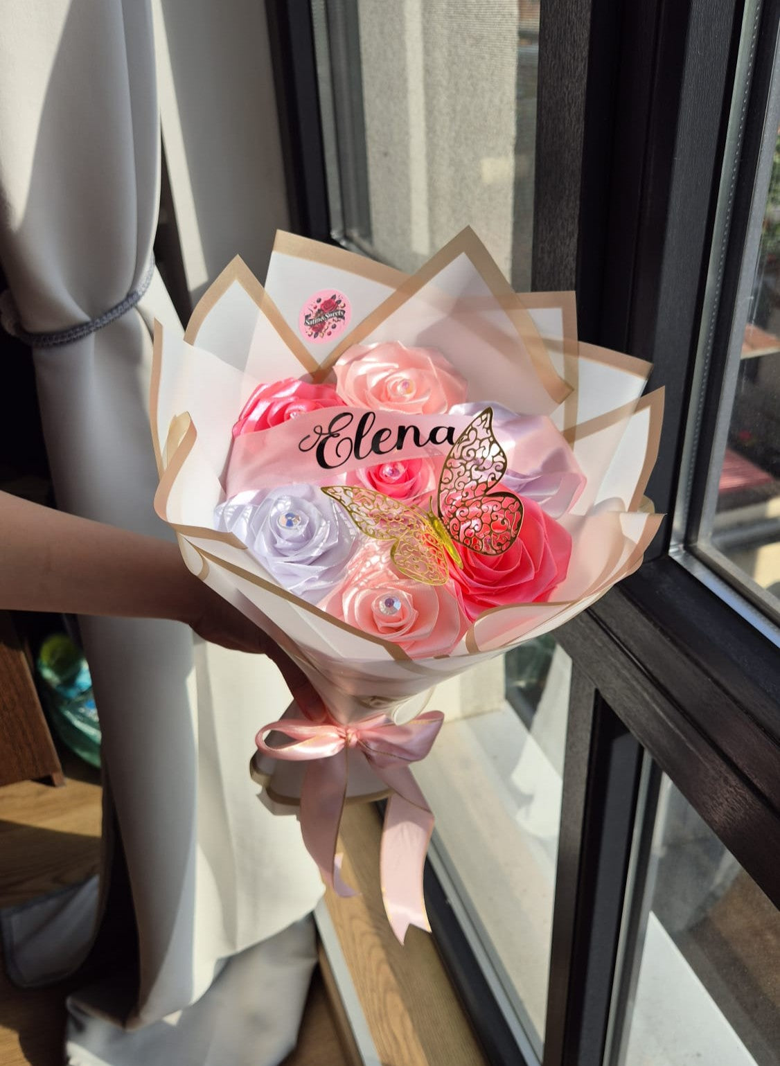 Buchet Mini 7 Diamond Pink