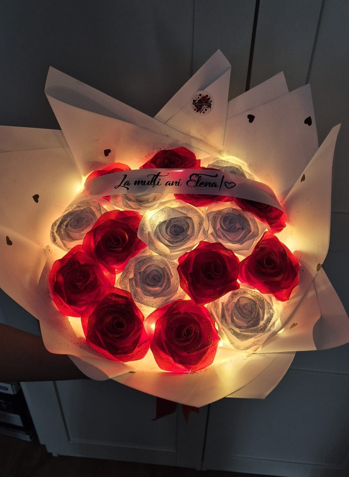 Buchet Diamond Red