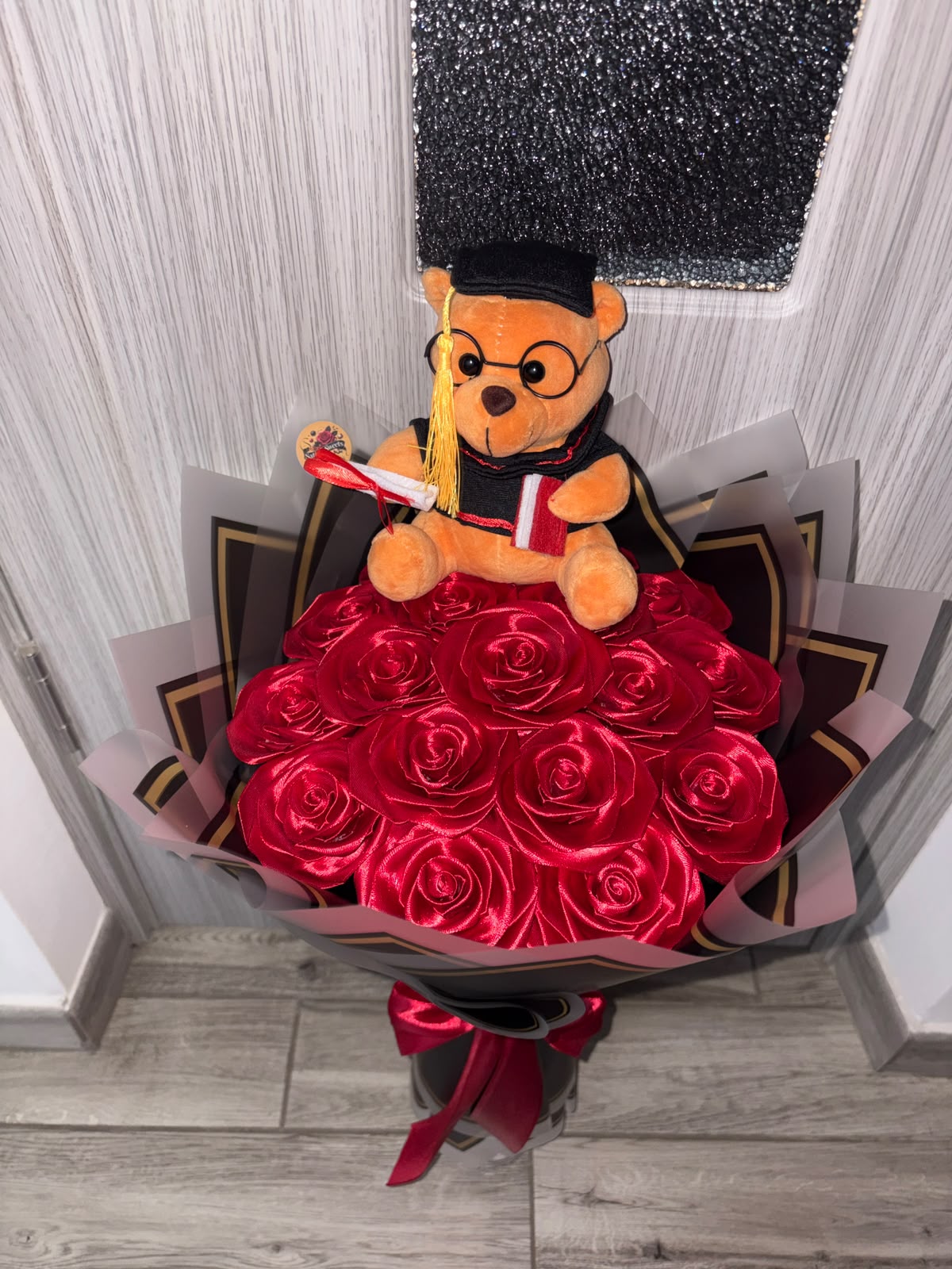 Buchet Absolvire Teddy Smart Clasic