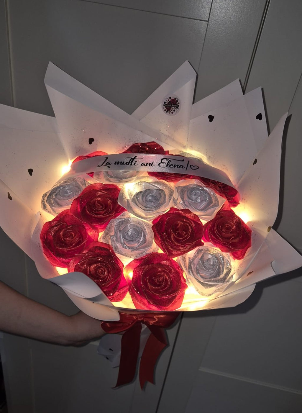 Buchet Diamond Red