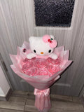 Buchet Mini 7 Hello Kitty Glamour Baby Pink